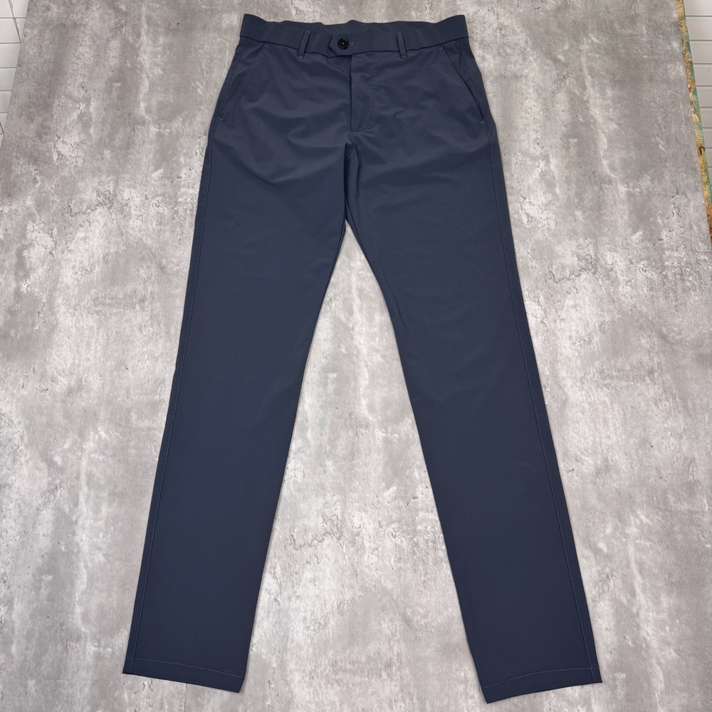 Greyson Pants Mens 32x34 Gray Montauk Trouser Stretch Performance Golf Golfing